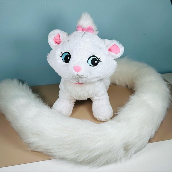 Disney Other - Disney Parks Aristocats Marie Cat Long Tail Boa Scarf Exclusive 12” Plush